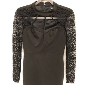 New guess size 4 black dress